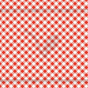 Pattern of picnic tablecloth - vector clip art