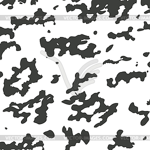 Animal skin pattern of cow - vector image