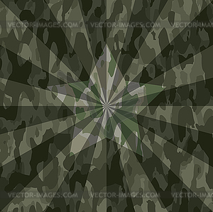 Summer camouflage background pattern - vector clip art