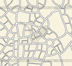 City map background - vector clipart