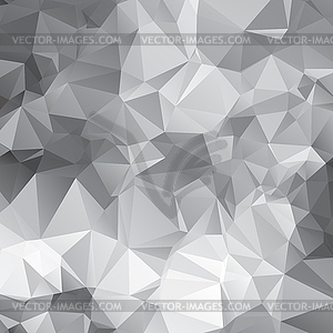 Abstract background with triangular mosaic pattern - vector image