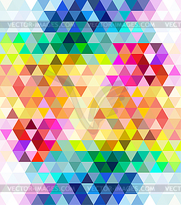 Multicolored mosaic background - vector clipart