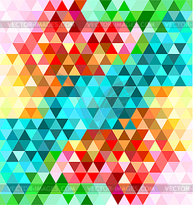 Multicolored mosaic background - stock vector clipart