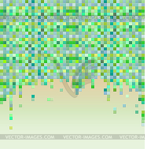 Colorful pixel background - royalty-free vector image