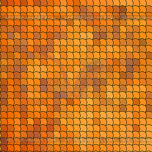 Seamless pattern with orange tiles - vector image