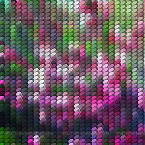 Abstract background with column mosaic - vector clipart