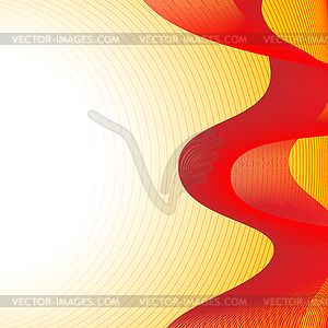 Abstract background with red lines - vector clip art