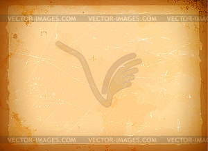 Aged paper frame - vector clip art