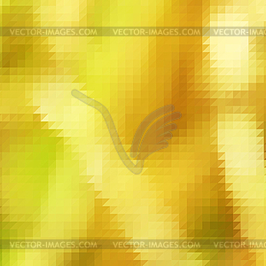 Autumn themed background with triangular grid - vector image