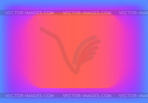 Abstract background with vibrant gradient of blue t - vector image