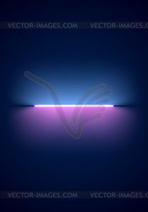 Neon illumination background. Abstract 80s or - vector clipart