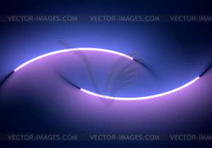 Neon illumination background. Abstract 80s or - vector clip art