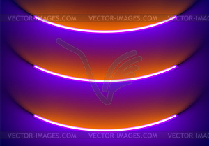 Neon illumination background in Halloween style. - color vector clipart