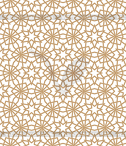 Islamic background with traditional style arabic. - vector image