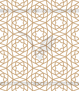 Islamic background with traditional style arabic. - vector clip art