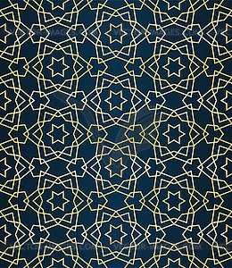 Исламский фон с традиционным арабским стилем. - стоковый клипарт