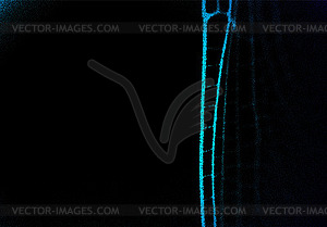 Таинственный макро-фон с крылом стрекозы или - векторизованное изображение клипарта