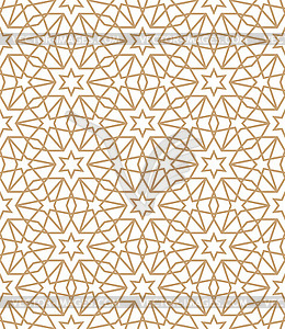 Islamic background with traditional style arabic. - vector image