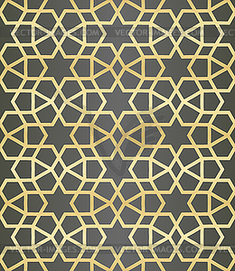 Islamic background with traditional style arabic. - vector clip art