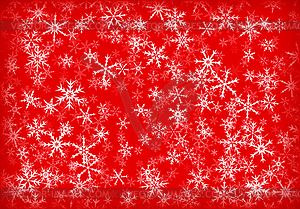 Christmas background or card with handdrawn - vector clip art