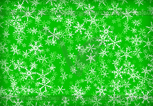 Christmas background or card with handdrawn - vector clipart