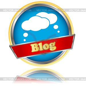 Blog icon - vector clipart / vector image