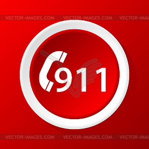 911 emergency - vector image