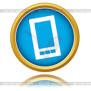 Tablet computer icon - color vector clipart