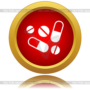 Medicine icon - vector clip art