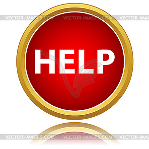 Help icon - vector image