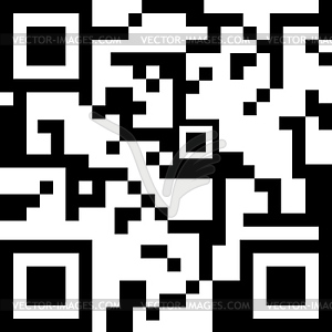 QR code - vector image