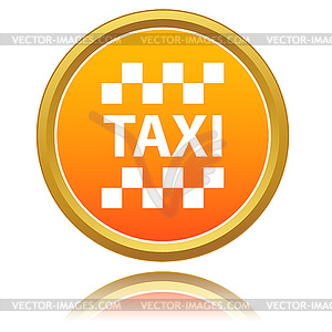 Taxi icon - vector clipart