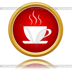 Coffee cup icon - vector clip art