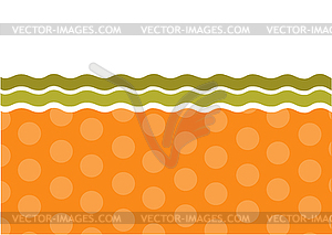 Template design for greeting card - vector EPS clipart