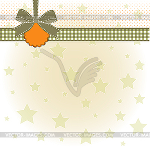 Template design for greeting card - stock vector clipart