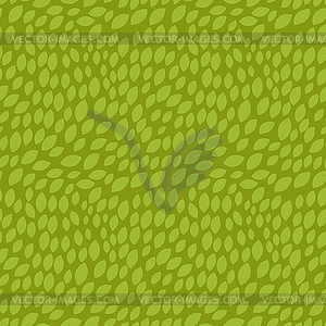 Seamless abstract pattern with stylized green leaves - vector clip art