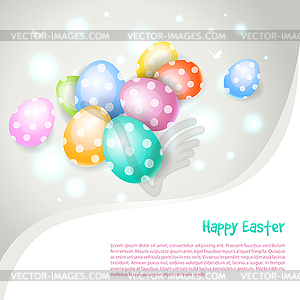 Easter design template - vector image