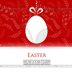 Easter design template - vector image