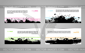 Watercolor design - vector clipart