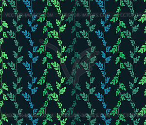 Seamless floral pattern - vector image