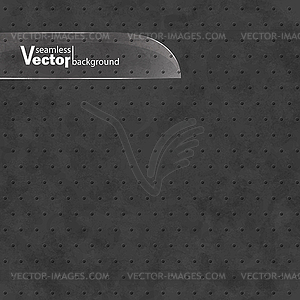 Abstract Black Seamless Texture Background - vector image