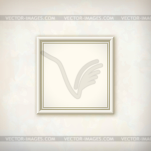 Border picture frame background - vector clipart