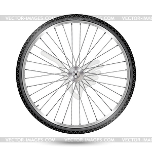 Bicycle Wheel - vector clipart