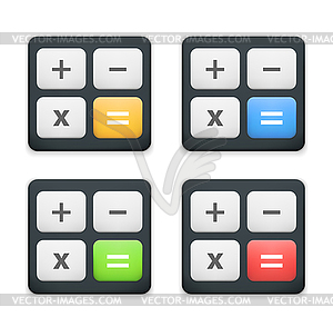 Calculator Icon - vector clip art