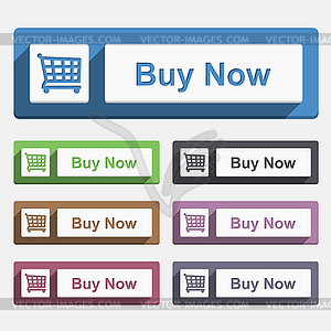 Buy Now Button - vector EPS clipart