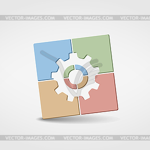 Gear Icon - vector clip art