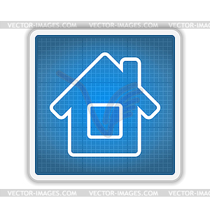 House Icon - royalty-free vector clipart