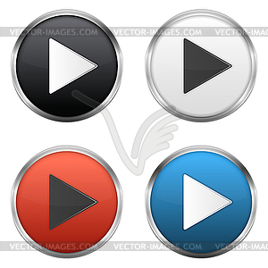 Play Button - vector image