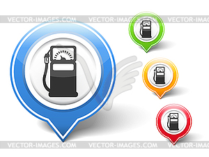 Gas Station Icon - vector image