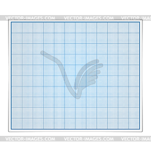 Graph Paper - vector clipart